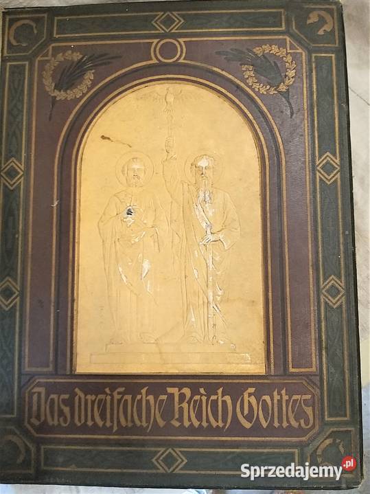 Biblia w języku niemieckim Das dreifache Reich Antykwariat Warszawa