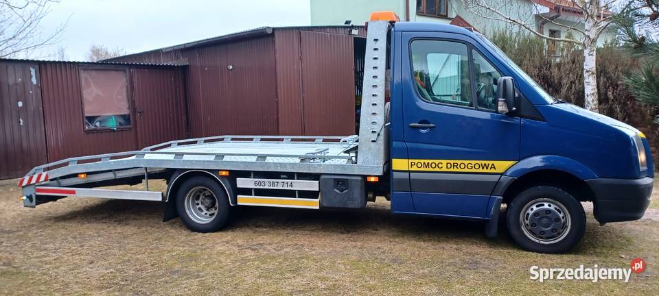 VW CRAFTER Samochód Specjalny Pomoc Drogowa 163 diesel Międzyrzec Podlaski