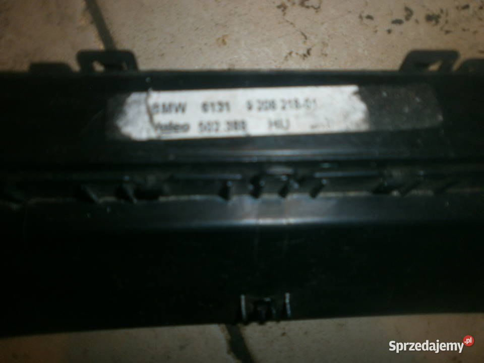 BMW X5 X6 PANEL ŚRODKOWY 9208218 9219971 panele sterowania, przełączniki Zielona Góra
