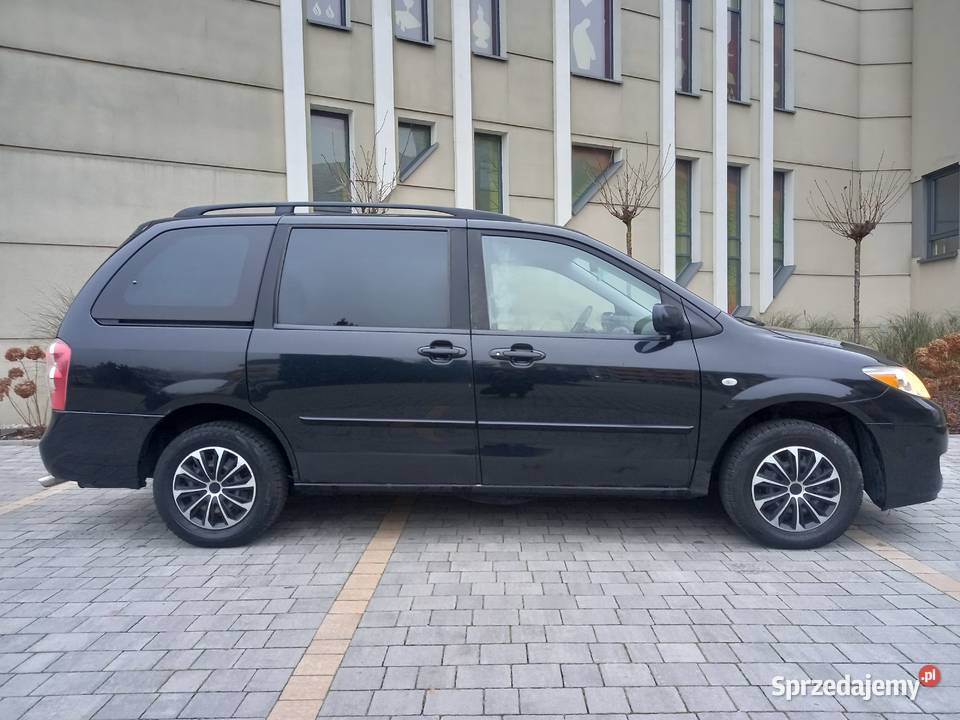 MAZDA MPV 23 LPG 6osobowa 2004r Butla do 2026r czujnik parkowania Gliwice