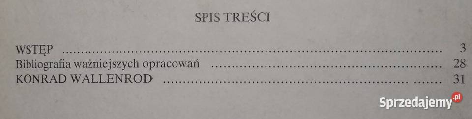 Konrad Wallenrod Adam Mickiewicz Gdańsk