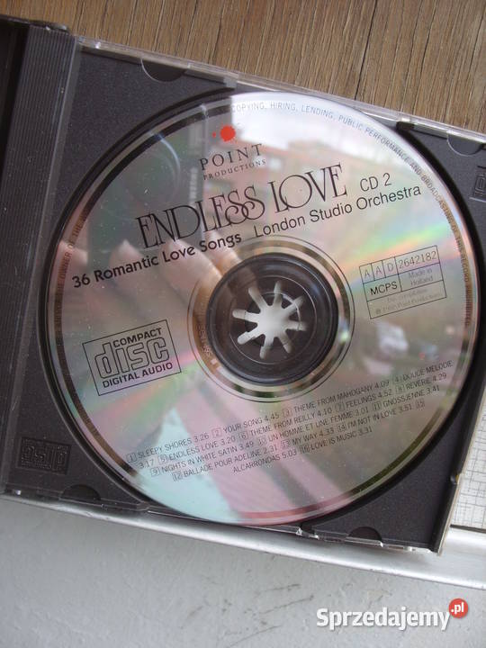 Pop CD endlesslove 36 romantic love songs 2 Wołów