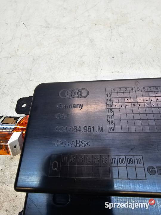 SCHOWEK PÓŁKA TUNELU AUDI A6 C7 4G0864981M Przystajń
