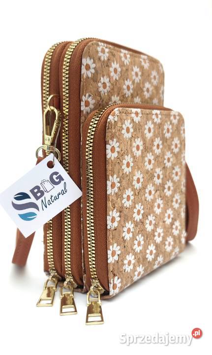 Torebka rowerówka na telefon listonoszka korkowa Chełmek sprzedam