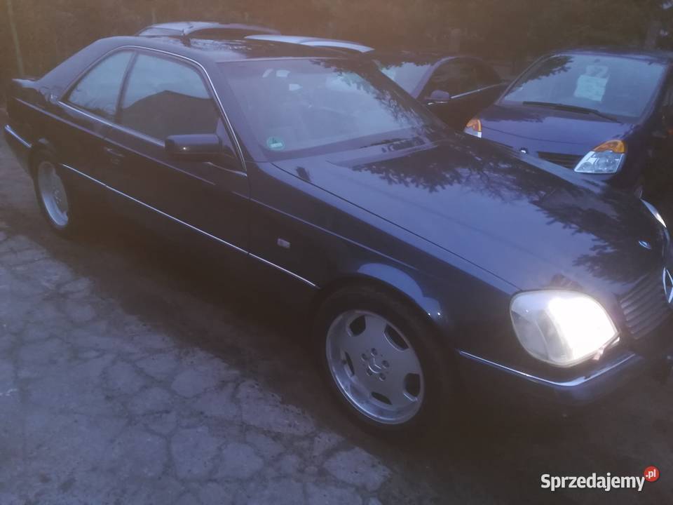 MERCEDES S 600 COUPE 1996R AUTOMAT NAVI SKÓRA ASR (kontrola trakcji) Bydgoszcz