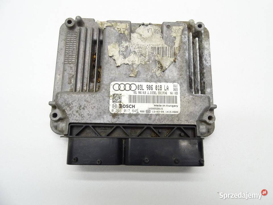 STEROWNIK KOMPUTER SILNIKA 03L906018LA 20 TDI osobowe