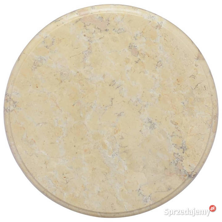 Blat do stołu kremowy 40 x 25 marmur WM149189 Warszawa