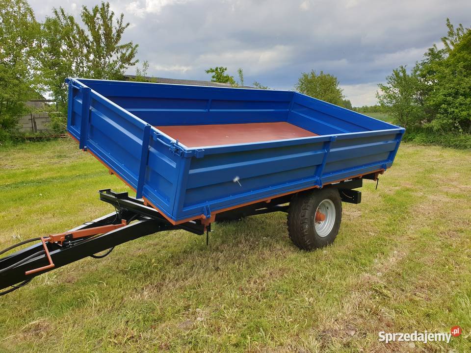 Przyczepa wywrotka jednoosiowa 3000 mazowieckie Nowa Dąbrówka