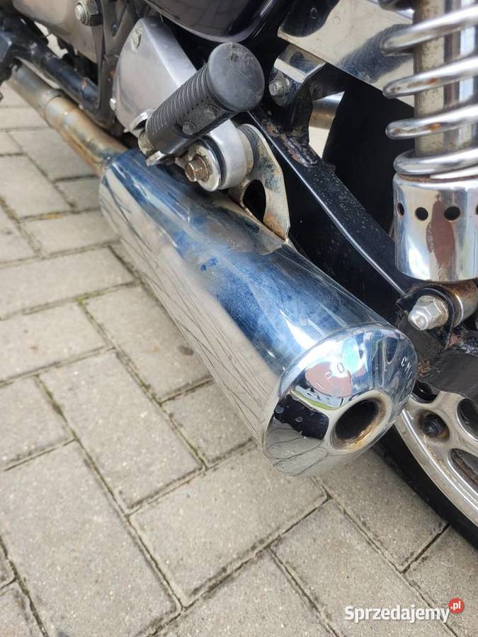 Kawasaki EN500A EN 500 A 1992 TŁUMIK WYDECH Części i akcesoria motocyklowe