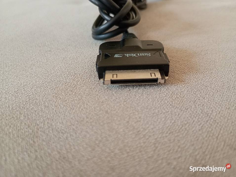 kabel przewód USB A SanDisk czarny dł 110 Szczecin