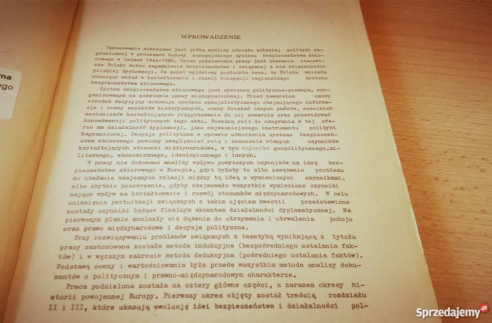 Europejskie bezpieczeństwo zbiorowe w polskiej politologia, stos. międzynarodowe Książki naukowe i popularnonaukowe sprzedam