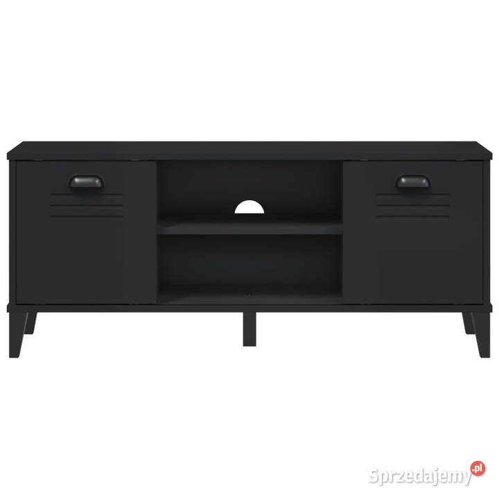 Ławka na buty VIKEN czarna 106x35x45 materiał mazowieckie Warszawa