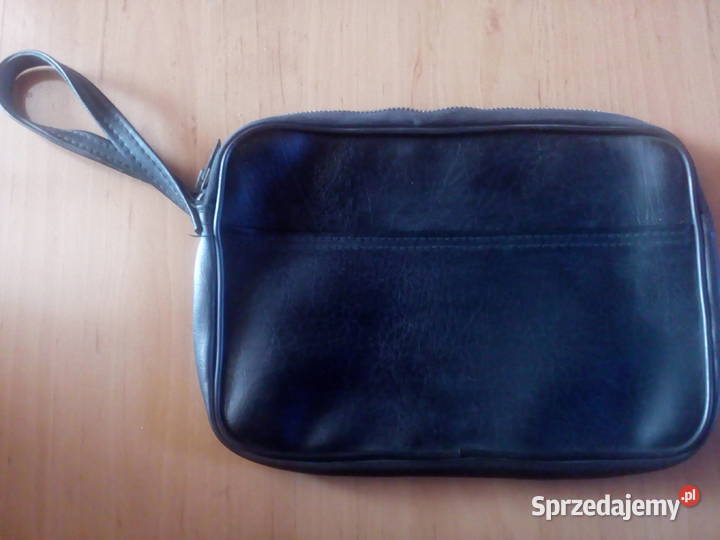 Duża męska saszetka ekoskóra Galanteria i dodatki śląskie Knurów