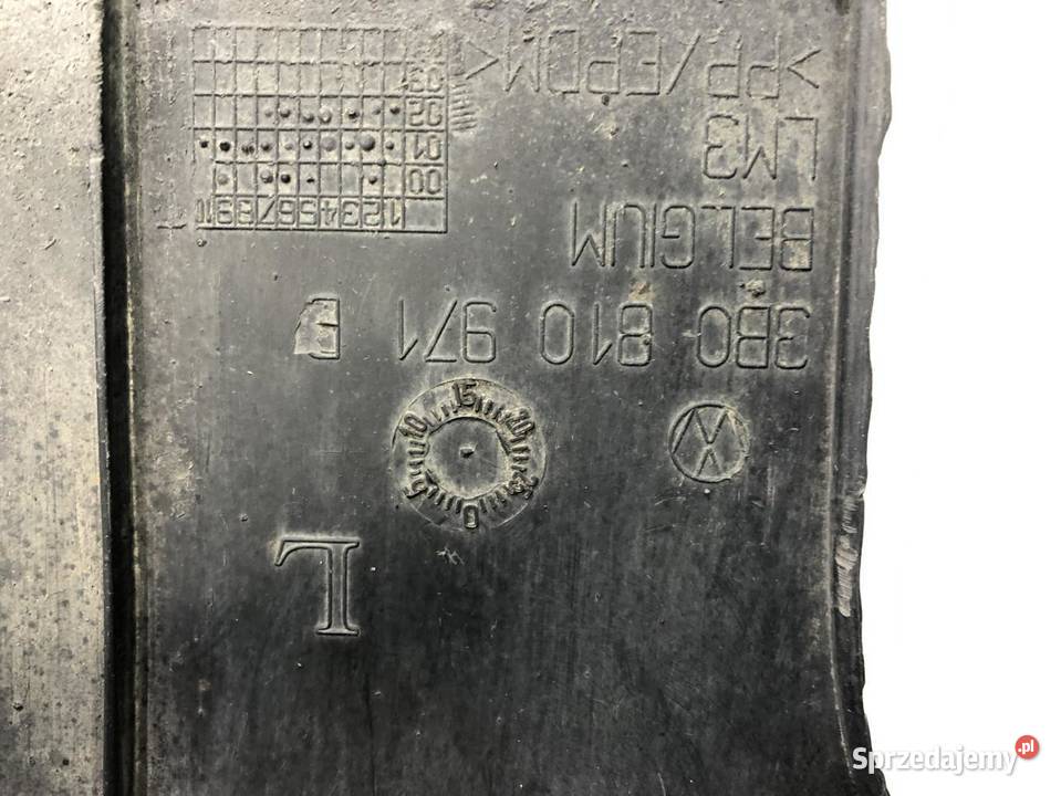 NADKOLE LEWY TYŁ VOLKSWAGEN PASSAT B5 3B0810971E osobowe Nadkola