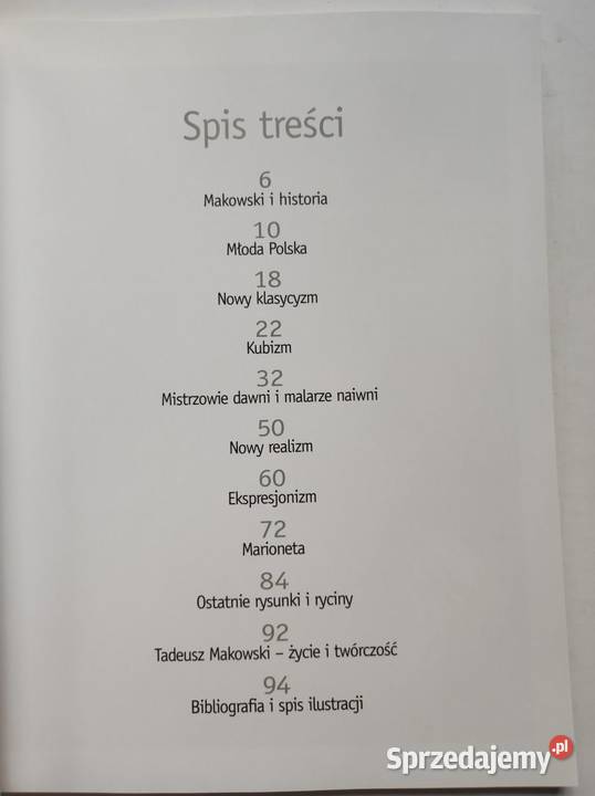 Tadeusz Makowski album malarstwo świętokrzyskie Kielce