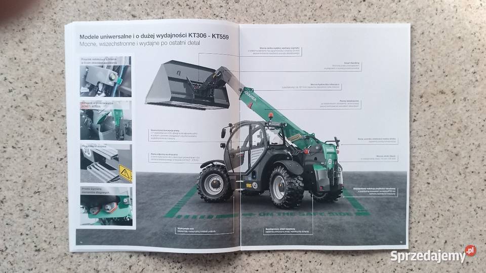 KRAMER Ładowarki teleskopowe serii KT Bytom