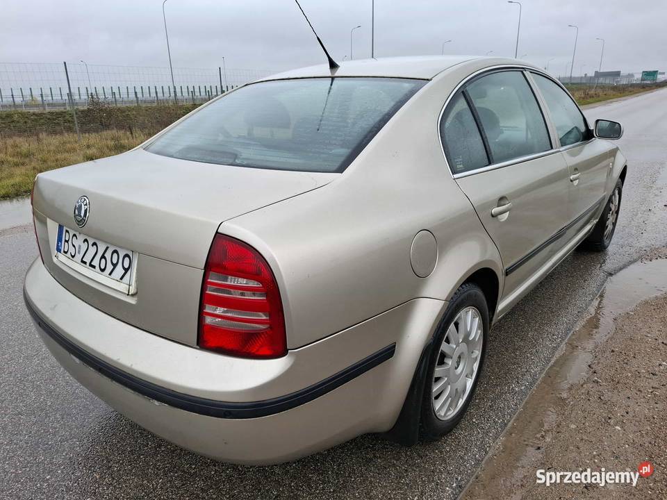 Skoda Superb 19 TDI 2005r 116 podlaskie Suwałki