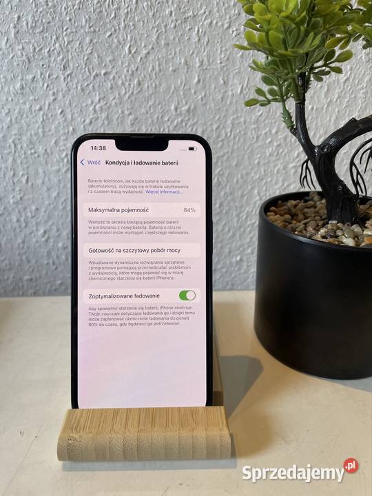 OkazjaiPhone 14kondycja 84 stan idealny Szczecin