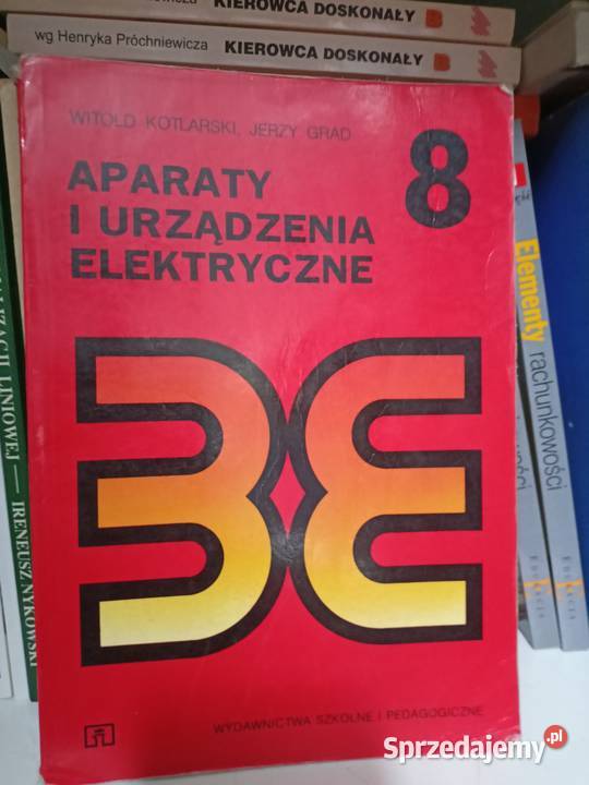 Aparaty i urządzenia elektryczne książki miękka