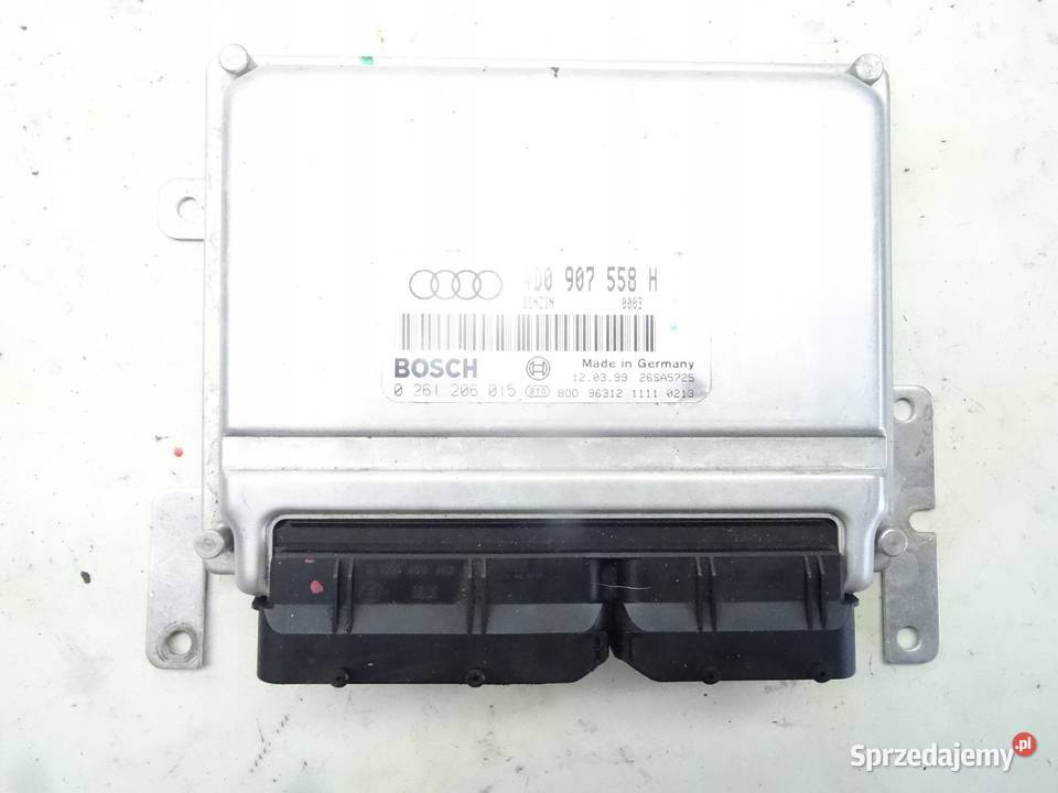 4D0907558H AUDI A8 D2 9902 STEROWNIK SILNIKA Przemęt