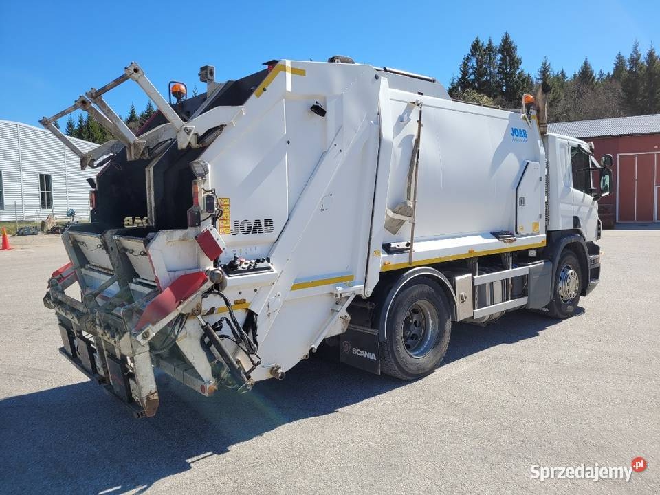 Scania P280 śmieciarka DWIE KOMORY JOAB 12m3 Nowiny