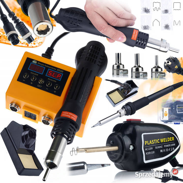 Stacja Lutownicza 2w1 Rosfix OH660 660W HotAir Ludźmierz sprzedam