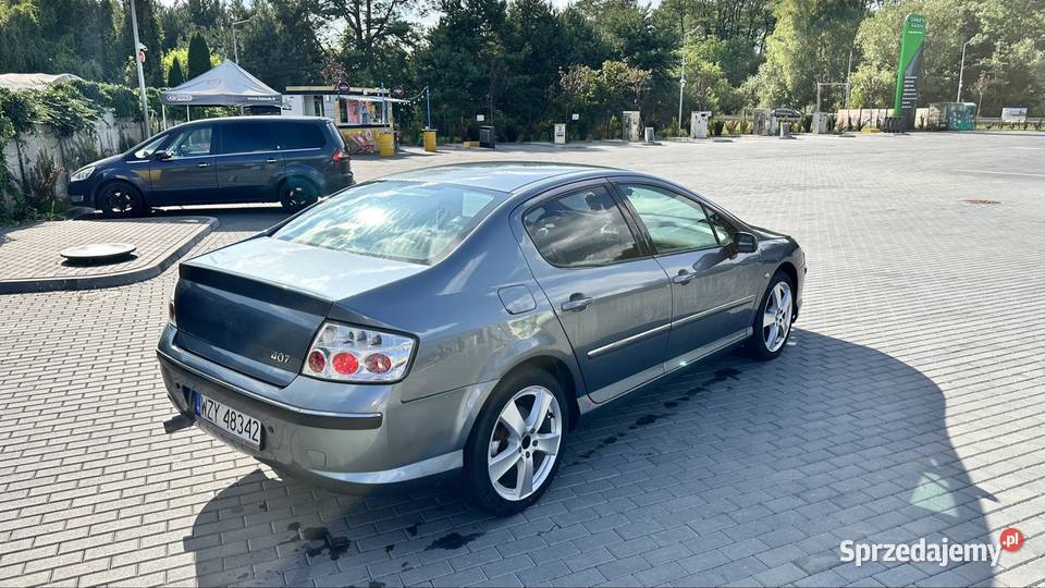 Peugeot 407 20 benzyna z LPG Żyrardów