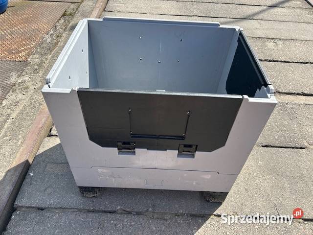 Skrzyniopaleta składana 60 x 80 big box dolnośląskie Głogówko