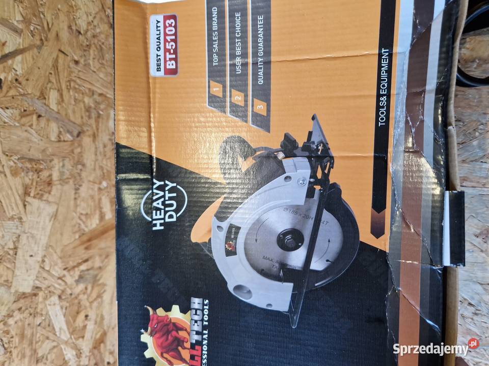 PILARKA TARCZOWA NAJAZDOWA z laserem 185mm 2250W Głogowa