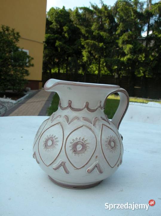 ceramiczny dzban z uchwytem lubuskie Gorzów Wielkopolski sprzedam