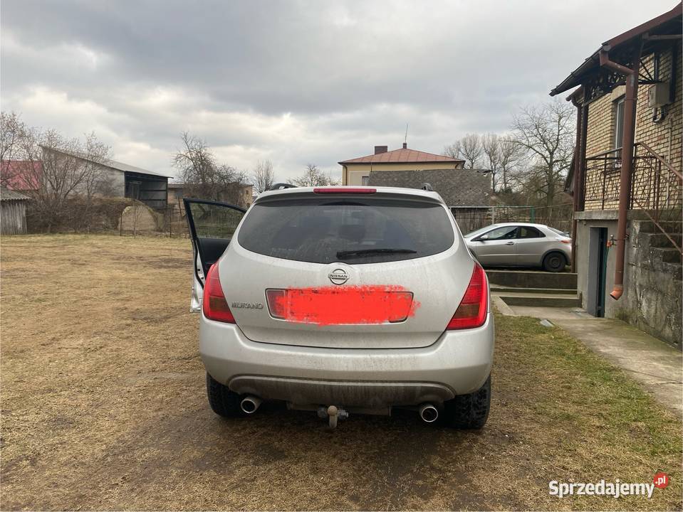 Nissan Murano automat 35 V6 benzlpg 2006 centralny zamek