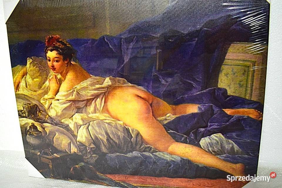 Brunetka Odalisque FBouchera 1745reprodukcja Chełmno sprzedam