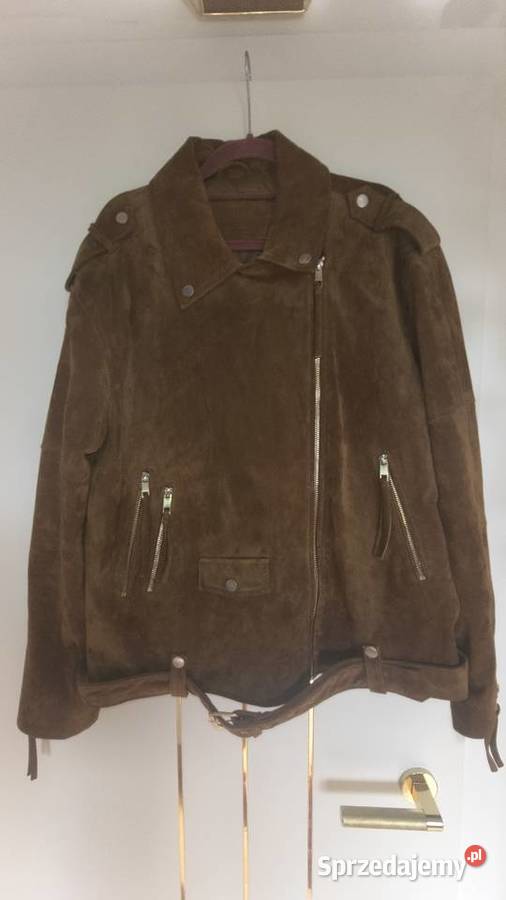 Skórzana zamszowa ramoneska Reserved 42