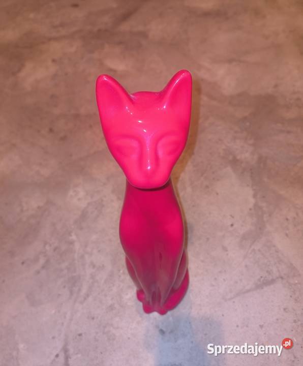 Porcelanowy czerwony Kotek śląskie Zawiercie