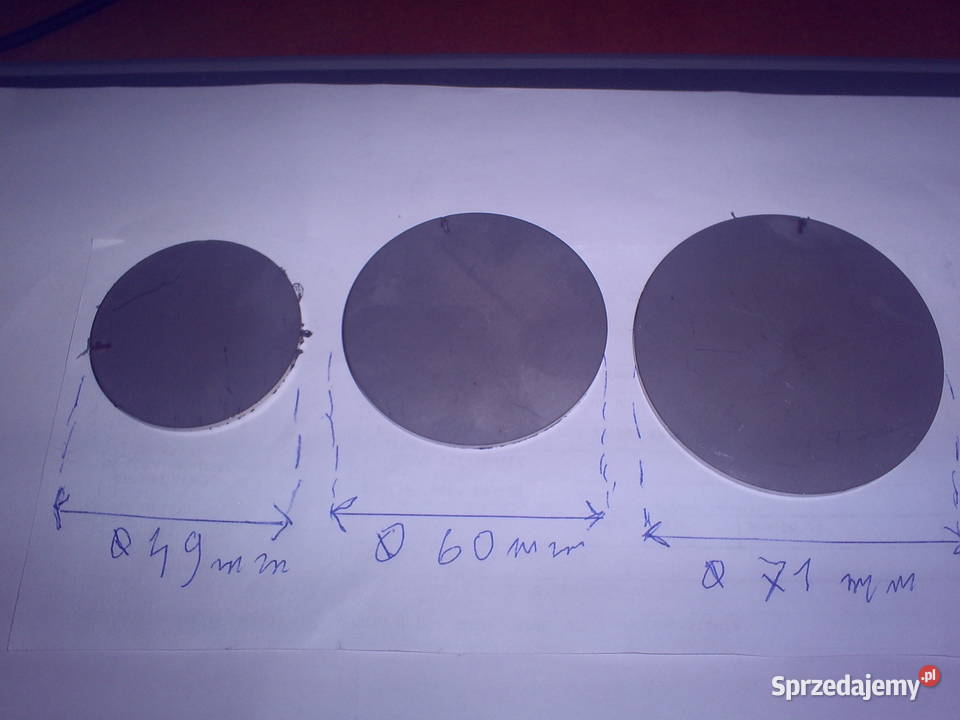 Kółka z blachy nierdzewnej HHO lubelskie