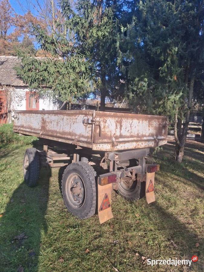 Przyczepka Multicar wywrotka 3stronny kiper