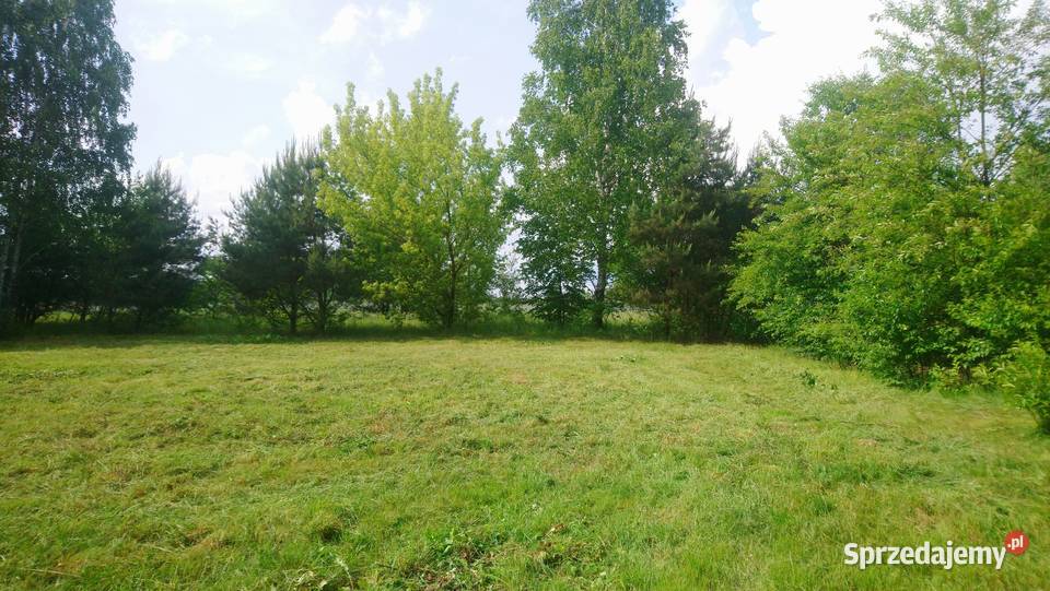Działka 4828m2 Wkrą pozw na budowę ogrodzenie 4828m2