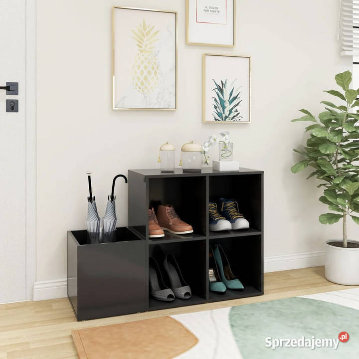 Szafka na buty szara 105x355x70 materiał Warszawa sprzedam