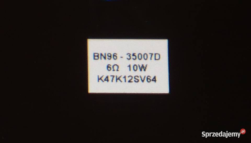 Głośniki BN9635007D 6 10W kpl 2 TV Samsung Lublin sprzedam