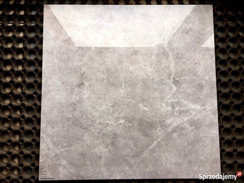 SZARY GRES POLEROWANY SILVER GREY 60X60 Łask