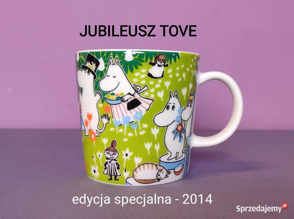 MUMINKI kubek Moomin Arabia Finland JUBILEUSZ małopolskie Jasień sprzedam