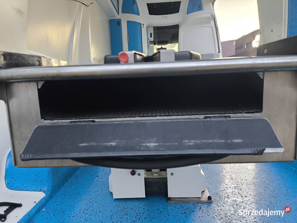 Podstawa noszy podnośnik nożycowy ambulans Wola Suchożebrska