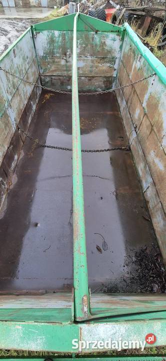Zabudowa do przyczepy HL8011 nieuszkodzony Przyczepy rolnicze Niemarzyn sprzedam