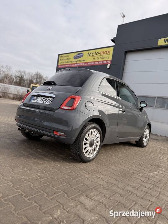 Fiat 500 12 automat 68k przebieg wersja Lounge benzyna Warszawa sprzedam