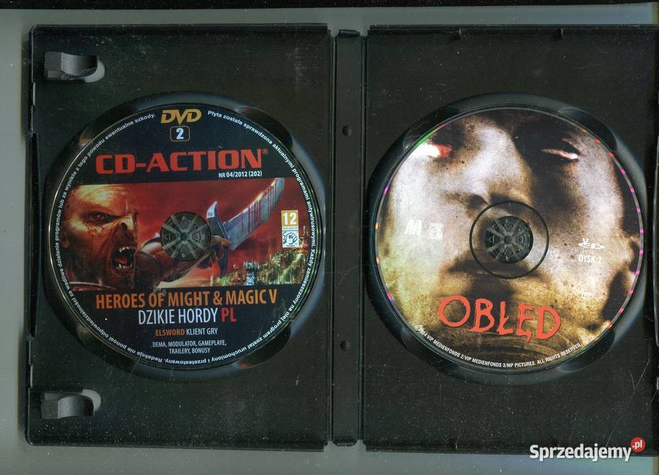 Obłęd Dzikie hordy 2 filmy DVD Szczecin