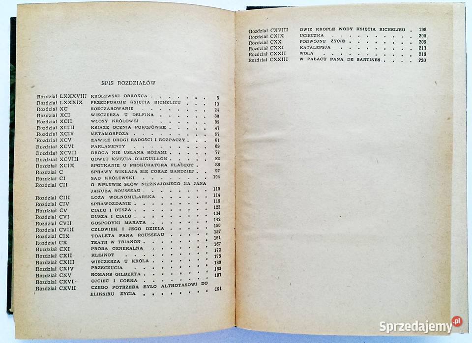 Pamiętniki lekarza Józef Balsamo tomy 15 A sprzedam