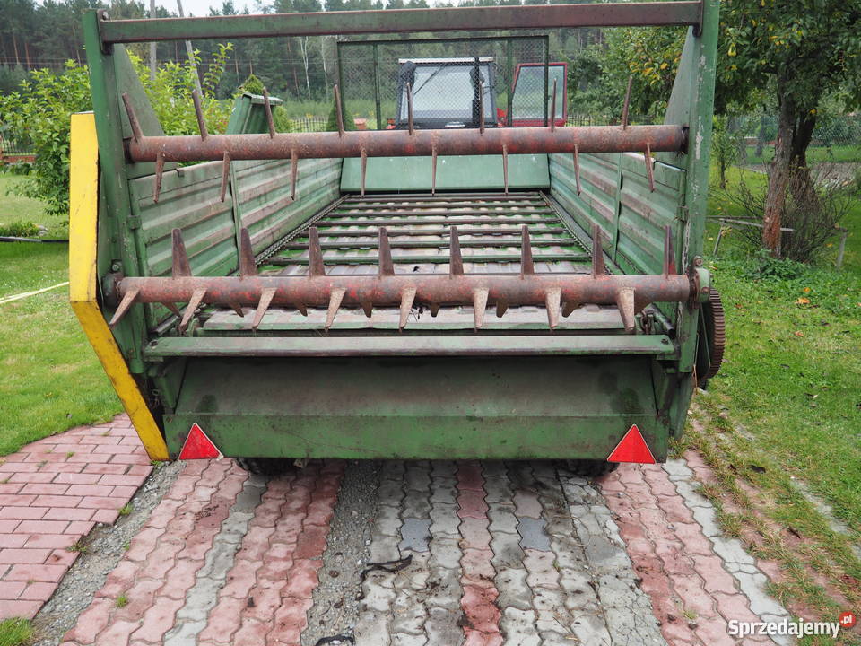 Rozrzutnik obornika agromet dwuosiowy Chlewiska