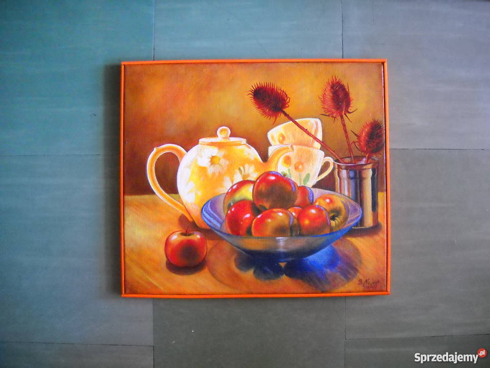 Obraz olejnyJabłka40x355 Kraków