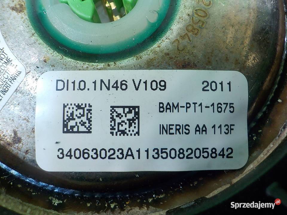 FOCUS MK3 16 B 12r HB 5D AIRBAG poduszka Poduszki powietrzne Suków