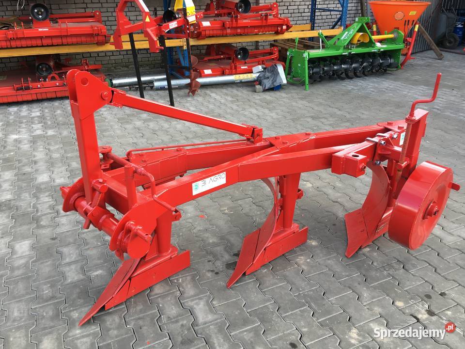Pług zagonowy podwyższany 5 SKIBKOWY 2 3 4 ATLAS Pługi Sokołów Podlaski
